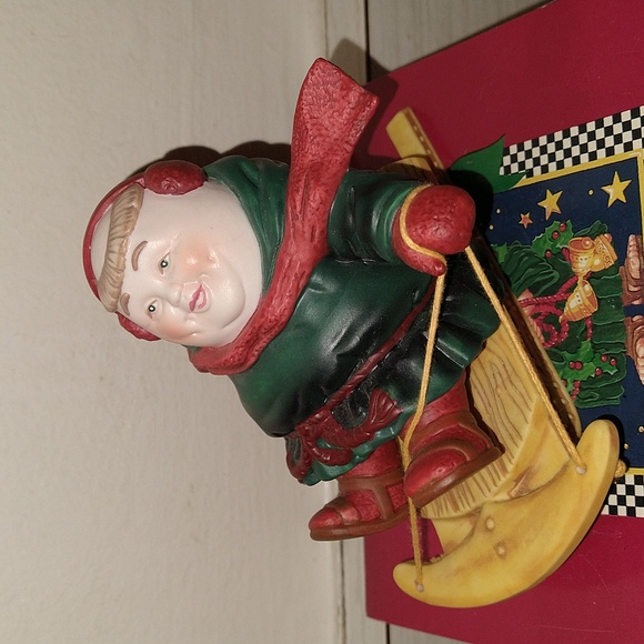 Vintage Department 56 Solomon the Sledder - Picture 2 of 2